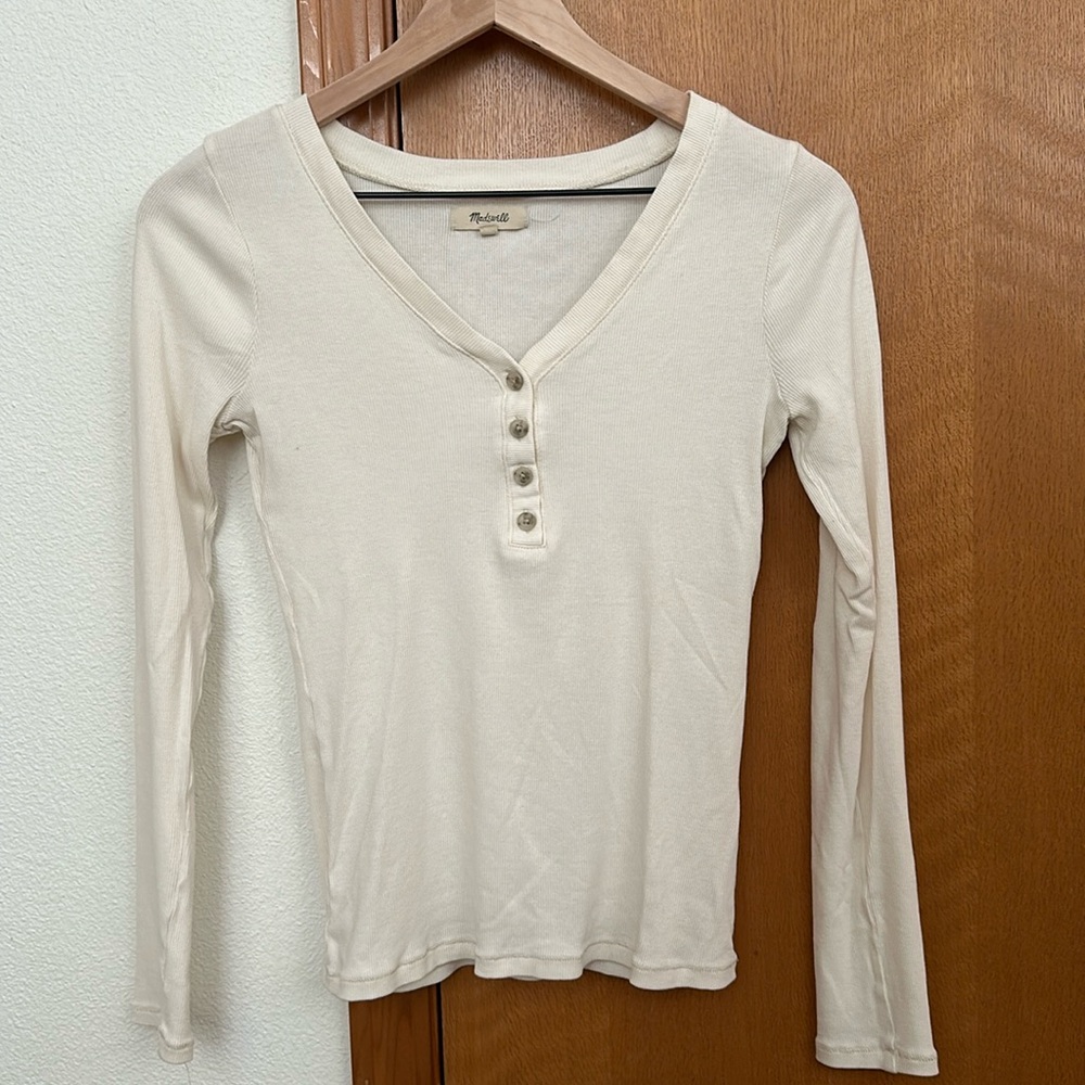 Madewell Henley long sleeve